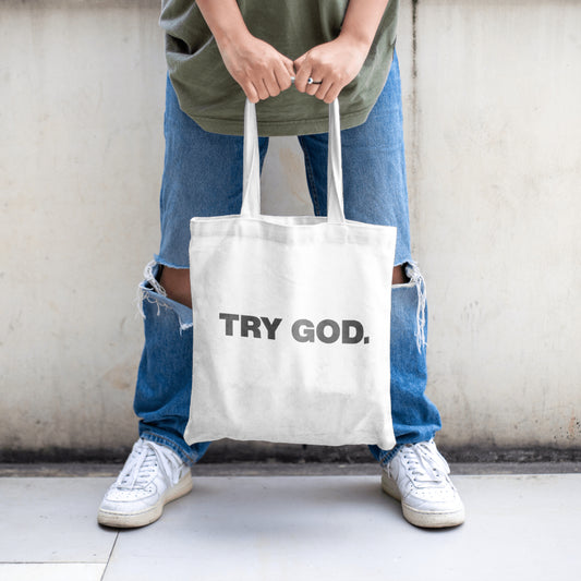 Try God Tote - Natural