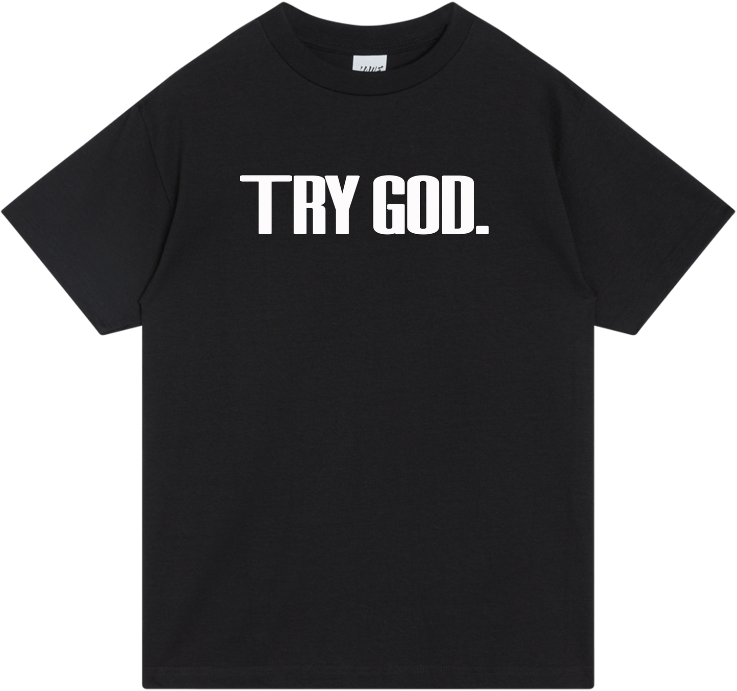 Classic Try God t-shirt (Black)