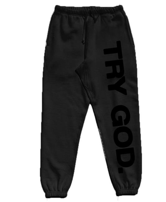 Joggers (Black on Black)